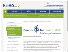 Tablet Screenshot of gentra.katho-nrw.de